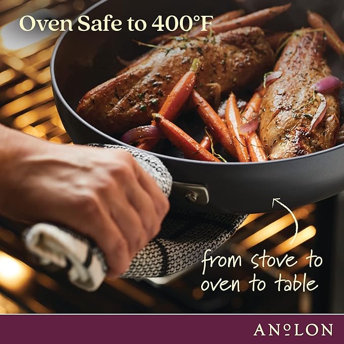 Anolon Advanced Home Hard Anodized Nonstick Sauce Pan/Saucepan - Image 4