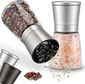 ZOLMER® Premium Stainless Steel Salt and Pepper Grinder Set | Adjustable by Zolmer