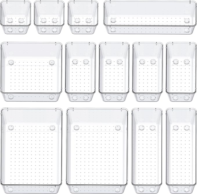 SMARTAKE 13-Piece Drawer Organizers - Image 9