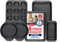 BAKKEN 6-Piece Kitchen Baking Pan Set by Unknown