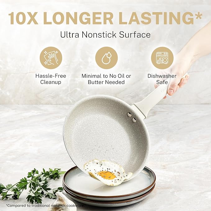 Granitestone 20 Pc Pots and Pans Set Non Stick Cookware Set - Image 4