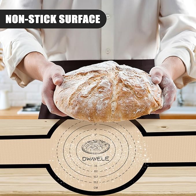 Silicone Bread Sling for Dutch Oven, Non-Stick & Easy to Clean Bread Baking Mat - Image 2