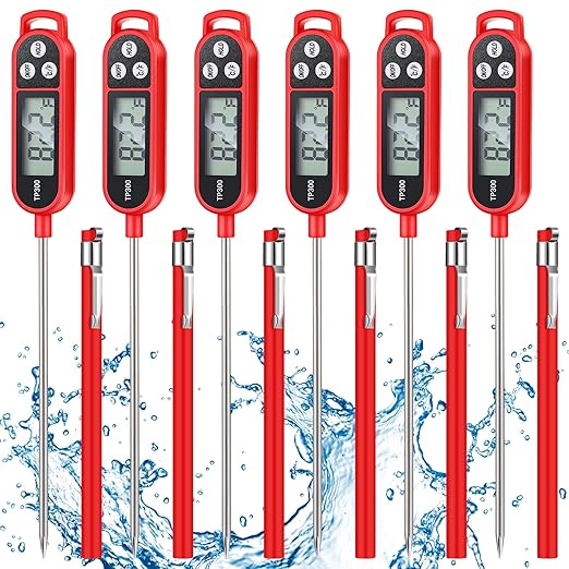 Copkim 6 Pcs Meat Thermometer Food Thermometer by Copkim