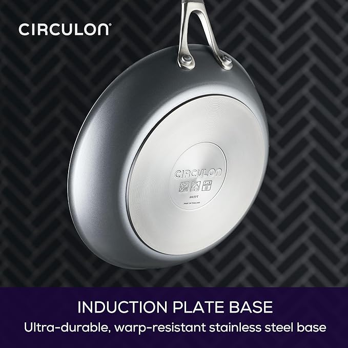 Circulon A1 Series with ScratchDefense Nonstick Induction 8.5-Inch and 10-Inch - Image 7