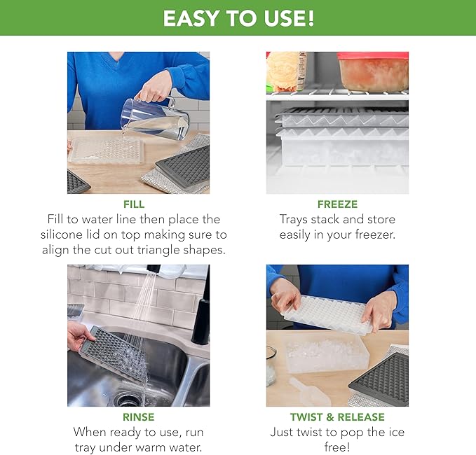 Tovolo Mini Ice Cube Tray Set - Image 3