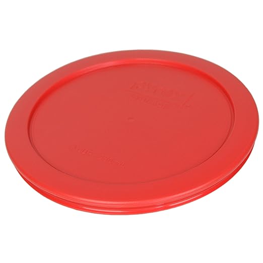 Pyrex 7201-PC 4 Cup Red Food Storage Replacement Lid - Image 3