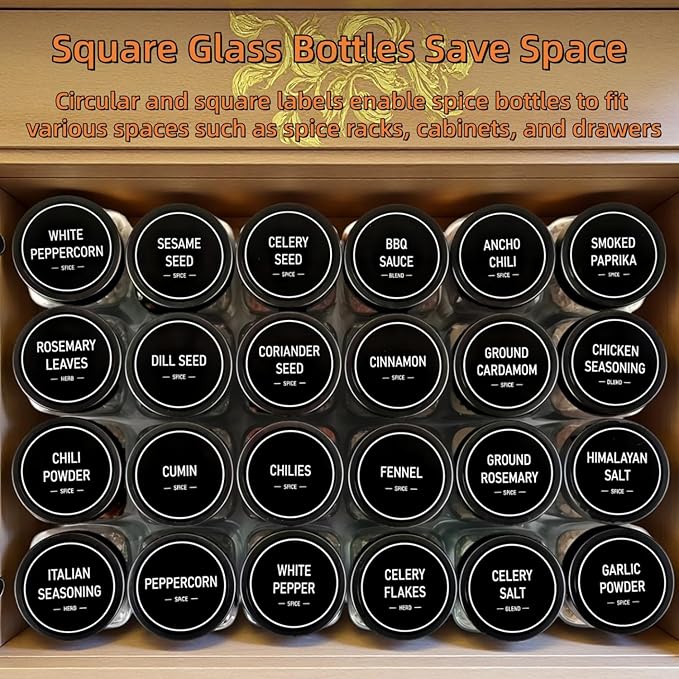 Spice Jars with Labels - Image 3