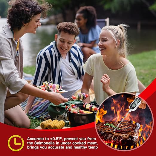 Copkim 6 Pcs Instant Read Meat Thermometer - Image 7