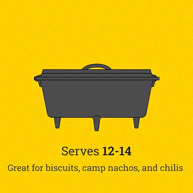 Lodge Boy Scouts of America Cast Iron Camp Dutch Oven, Pre-Seasoned - Image 6