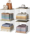 4 Pack Closet Organizers and Storage by Hencawima