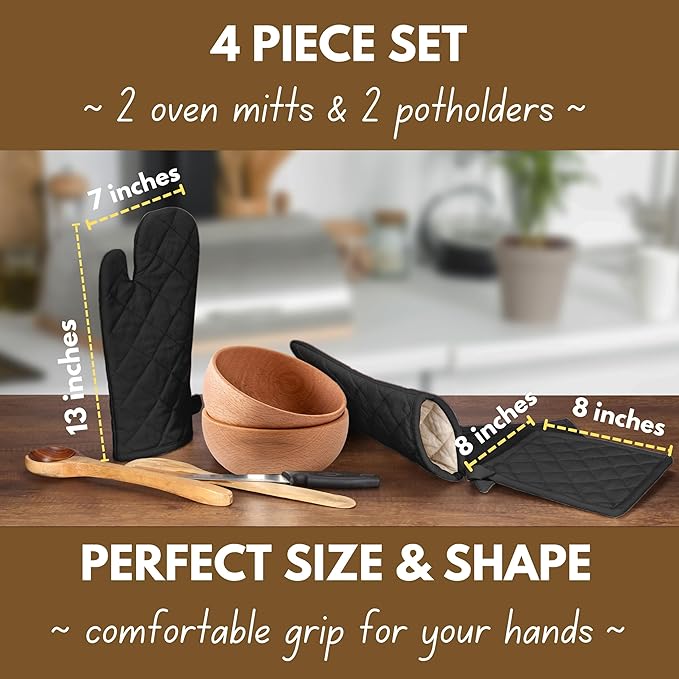 Native Fab Pot Holders and Oven Mitts Sets - Image 3