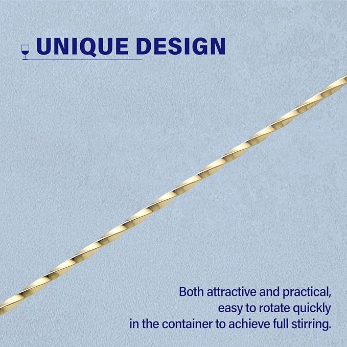 2 Pcs 12 Inches Bar Spoon, Long Handle Mixing Stirrers - Image 4