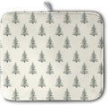 Christmas Tree Dish Drying Mat Winter Xmas Holiday Drying Mats Microfiber by Kwlegh