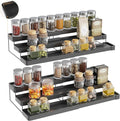 2 Pack Expandable Spice Rack Organizer by invocoo