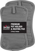 All-Clad Premium Pot Holder & Heating Pad, Heat Resistant to 500 Degrees by All-Clad