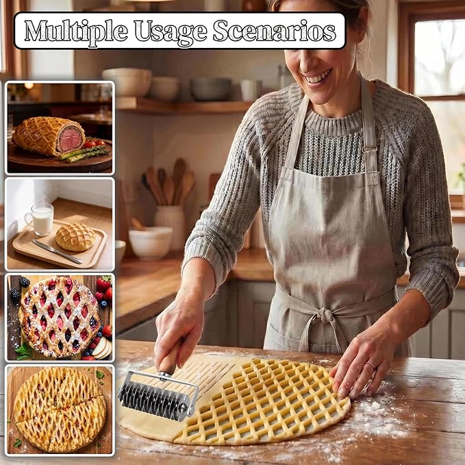 Pastry Lattice Roller Cutter - Image 6