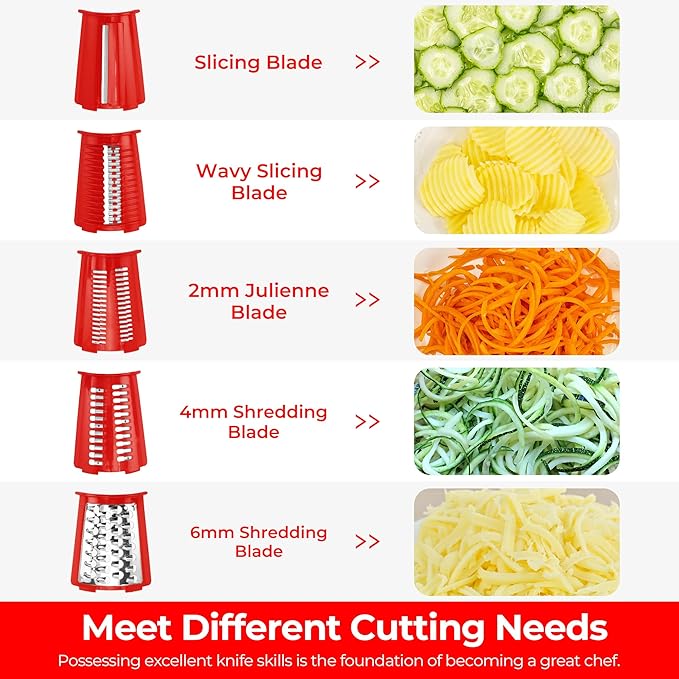 SUSTEAS Rotary Cheese Grater - Image 3