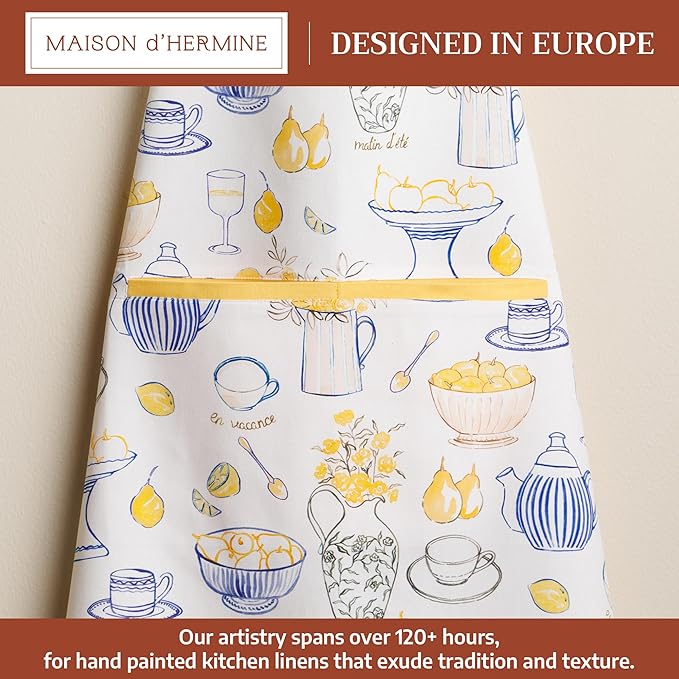 Maison d' Hermine 100% Cotton Apron - Image 2