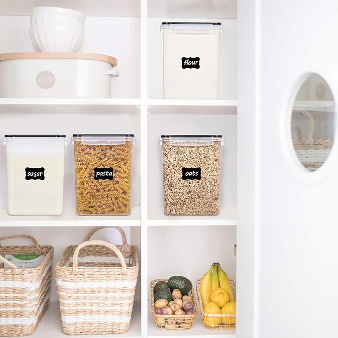 Vtopmart 4 PCS Large Food Storage Containers 5.2L / 175oz, 4 Pieces BPA Free - Image 8