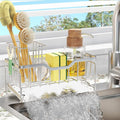 StorageRight Kitchen Sink Caddy Organizer, Rustproof Sponge Holder by StorageRight