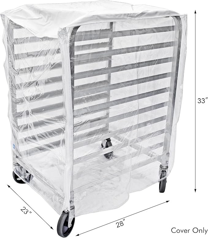 New Star Foodservice 36534 Commercial-Grade Sheet Pan/Bun Pan Rack Cover - Image 3