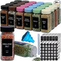 Spice Jars with Labels by Unknown
