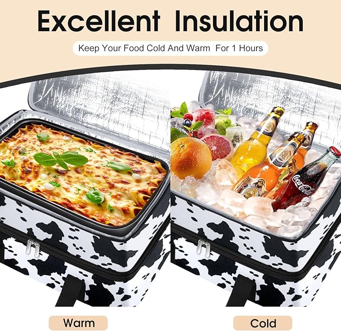 Double Insulated Casserole Carrier, Portable Casserole Carrier - Image 4