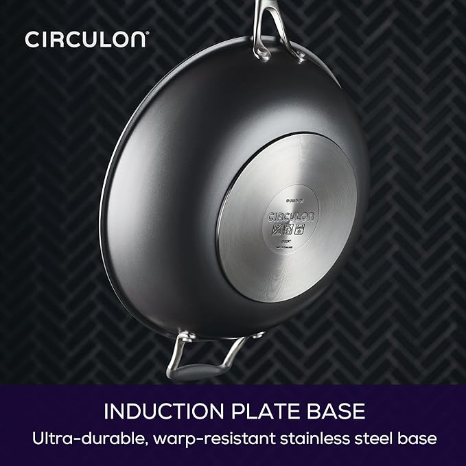 Circulon A1 Series with ScratchDefense Nonstick Induction Cookware Stir Fry Pan - Image 6
