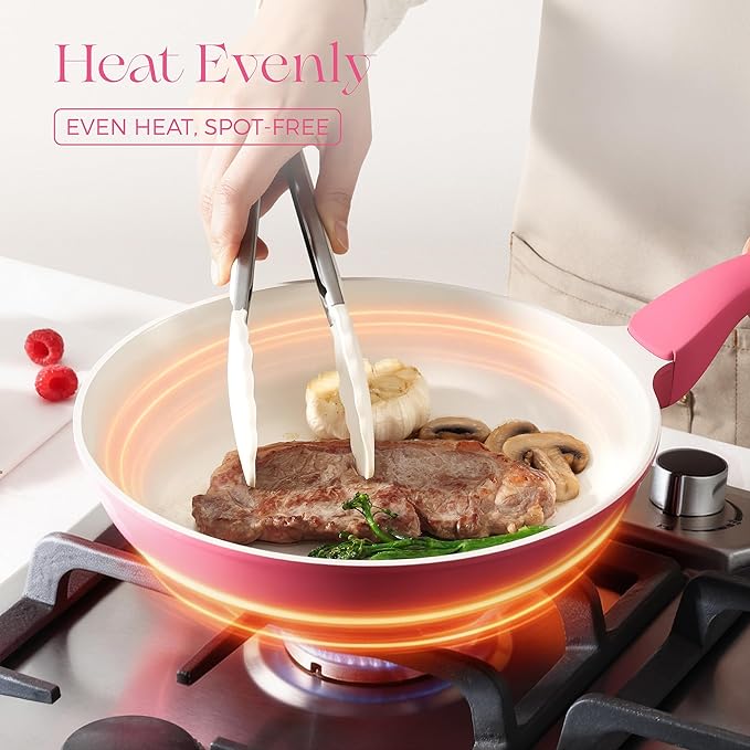 PRICUSIS Nonstick Ceramic Frying Pan - Image 5