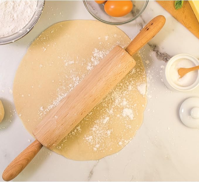 Mrs. Anderson’s Baking Wooden Rolling Pin, German Beechwood - Image 3