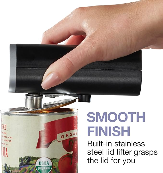 Proctor Silex Automatic Electric Can Opener, Hands Free Cordless Operation & - Image 6
