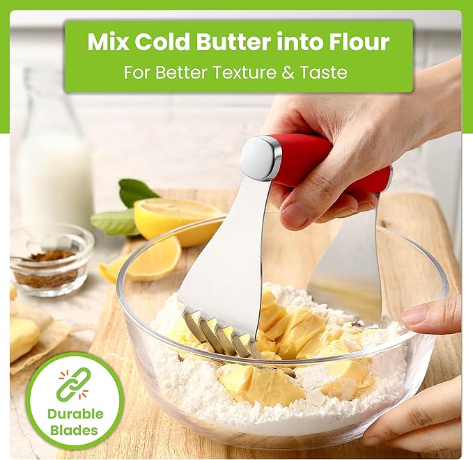 Spring Chef XL Stainless Steel Pastry Cutter Tool - Image 6