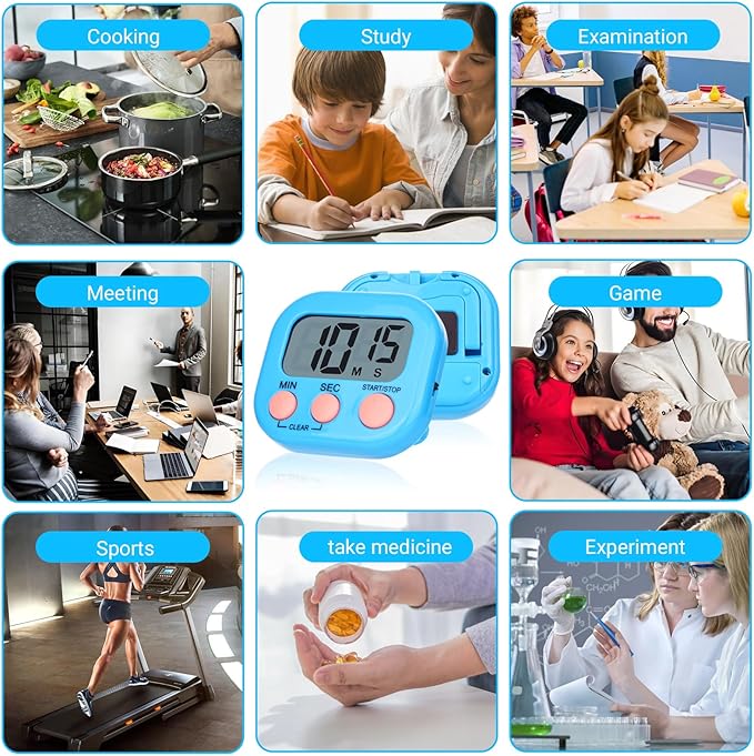Mwellewm 6 Packs Digital Timers - Image 6