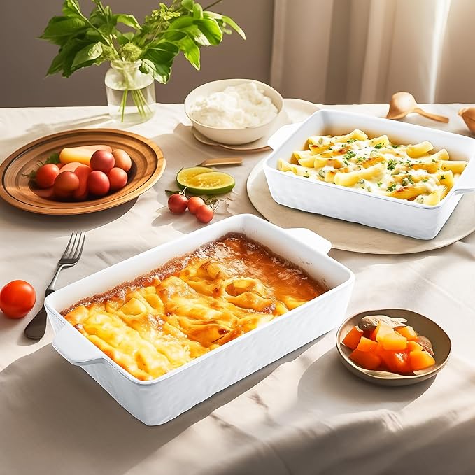 Casserole Dishes for Oven, Ceramic Baking Dishes, Lasagna Pan - Image 6