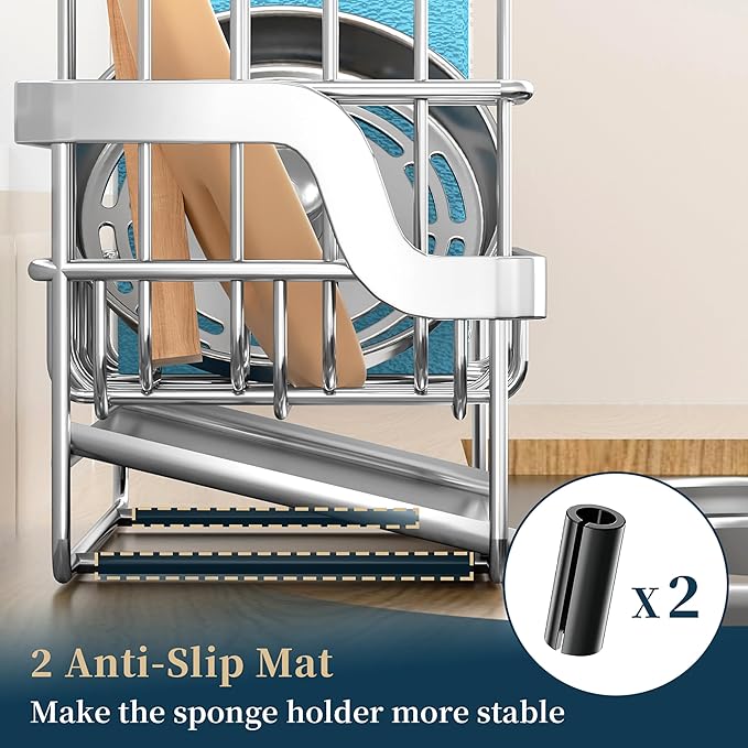 Consumest Sponge Holder for Kitchen Sink - Image 6