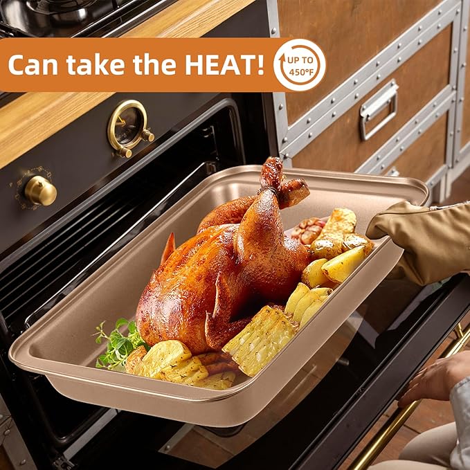 11-Piece Nonstick Baking Pans Set - Image 3