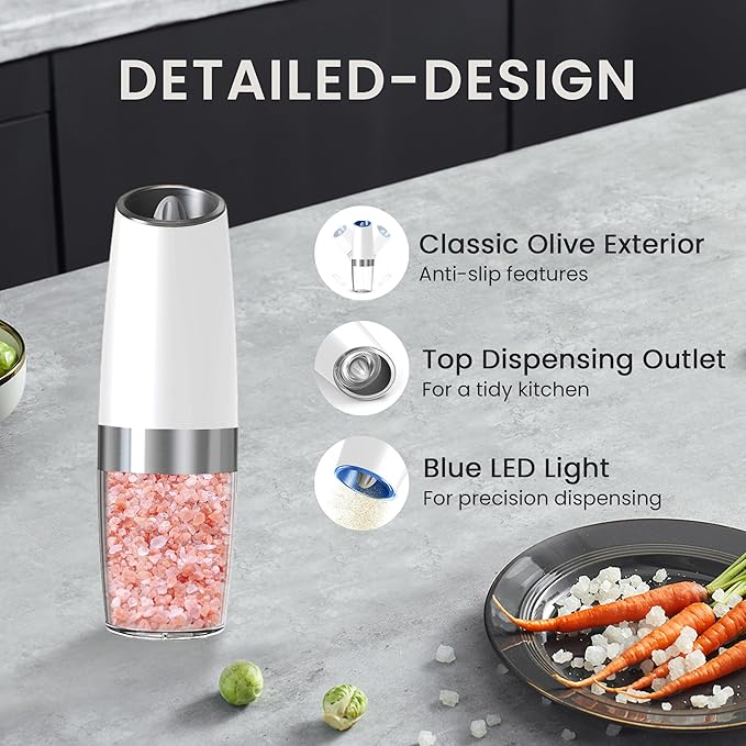 Battery Operated Salt And Pepper Grinder Set - Image 5