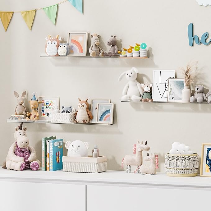 upsimples 6 Pack Acrylic Shelves - Image 5