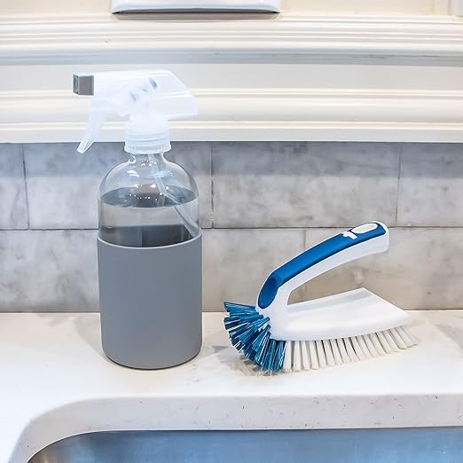 Unger Multi-Purpose Counter and Fixture Scrub Brush, Non-Slip Small Household - Image 3