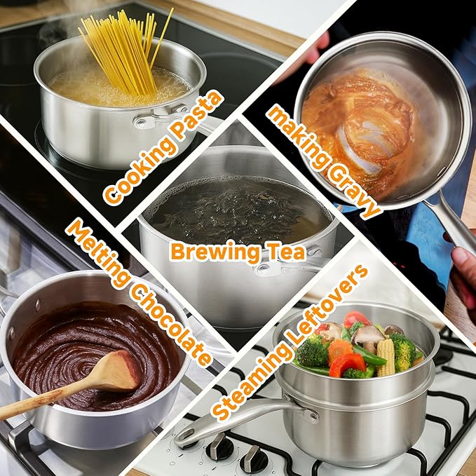 Ohtomber Stainless Steel Sauce Pan - Image 7