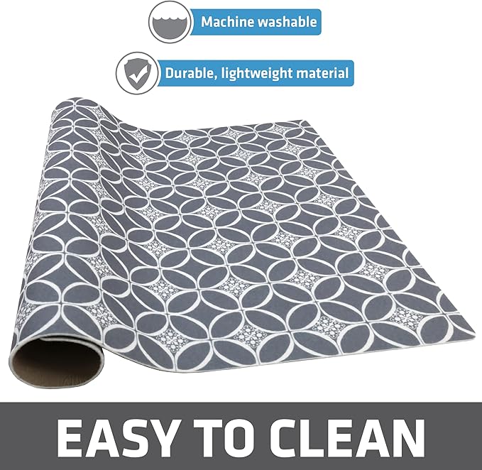 Drymate Jumbo XL Dish Drying Mat, Low-Profile, Super Absorbent, Quick Dry Fabric - Image 6