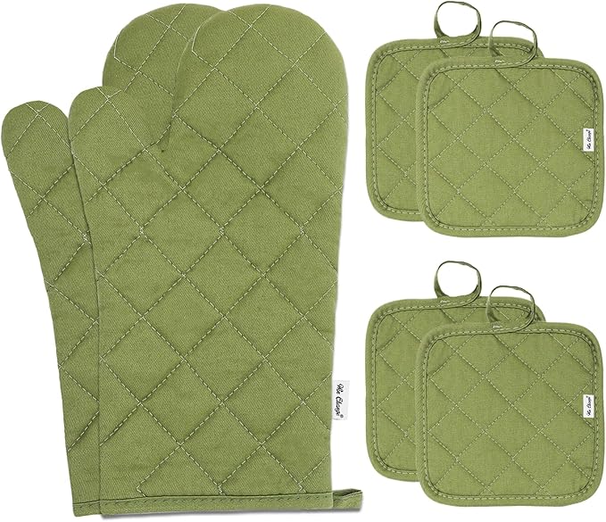 Oven Mitts and Pot Holders Sets by Win+Change
