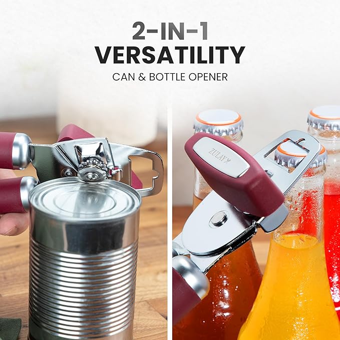 Zulay Kitchen Heavy Duty Stainless Steel Can Opener Manual - Image 7
