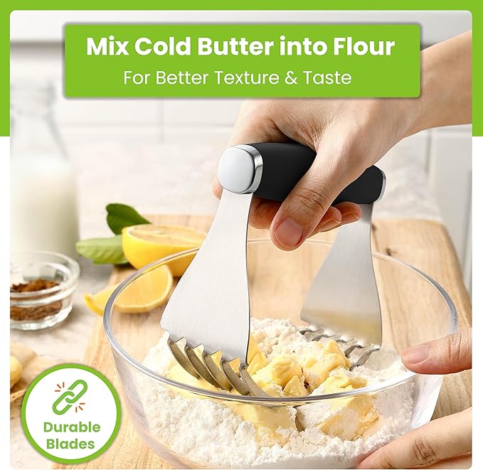 Spring Chef XL Stainless Steel Pastry Cutter Tool - Image 6