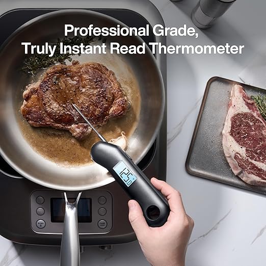 ProfessionaI Meat Thermometer Digital, 3X Faster 0.5 Sec Instant Read, NIST - Image 4