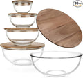 Set of 5 Nesting Glass Bowls by Dokaworld