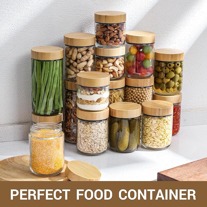 NETANY 4-pack 8oz Glass jars - Image 7