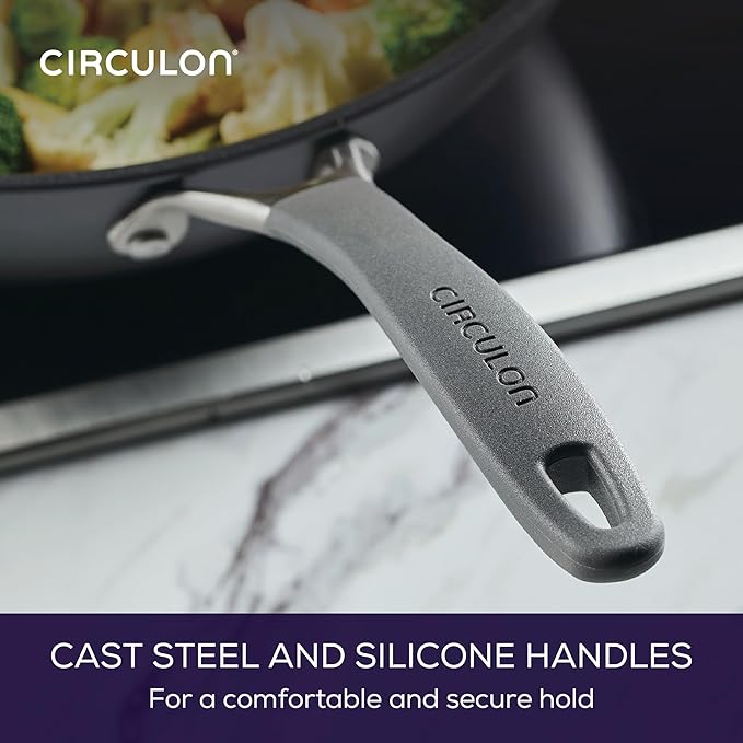 Circulon A1 Series with ScratchDefense Nonstick Induction Cookware Stir Fry Pan - Image 7
