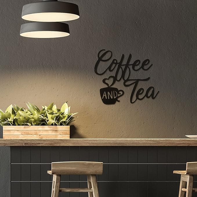Ferraycle Coffee Bar Decor, 12 x 10.2 Inch Sign - Image 7