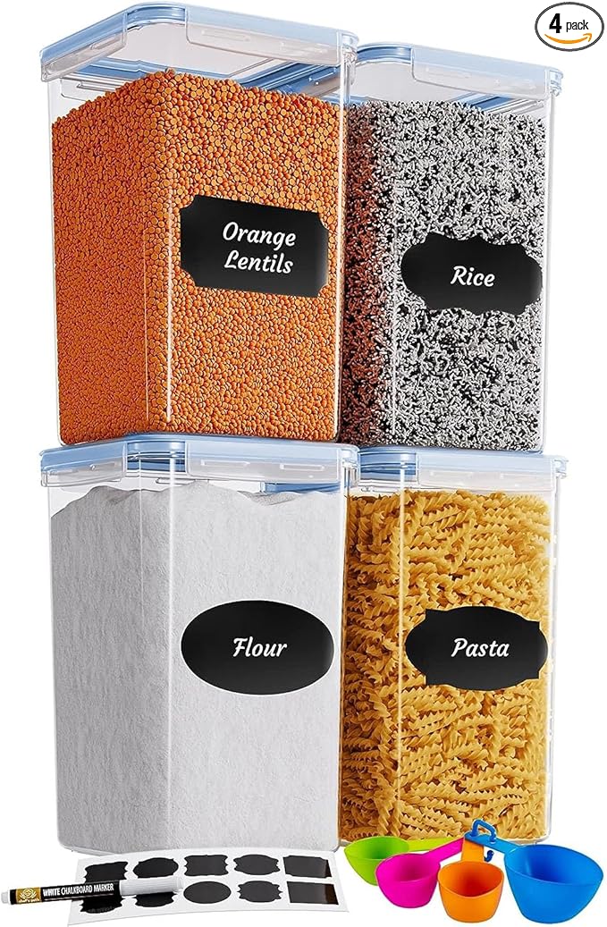 Chef's Path Extra Large Airtight Food Storage Containers by ChefsPath
